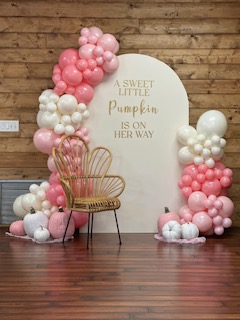 Balloon garland and event decoration by The Party Project - Chattanooga, TN
