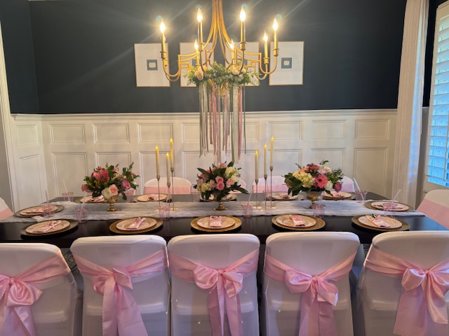 Balloon garland and event decoration by The Party Project - Chattanooga, TN