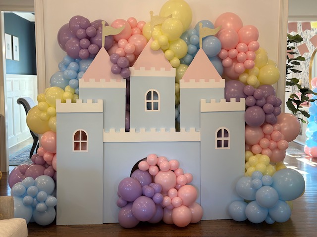Balloon garland and event decoration by The Party Project - Chattanooga, TN