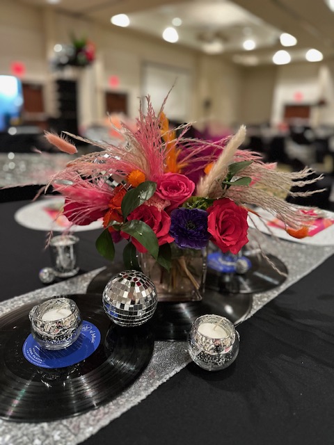 Balloon garland and event decoration by The Party Project - Chattanooga, TN
