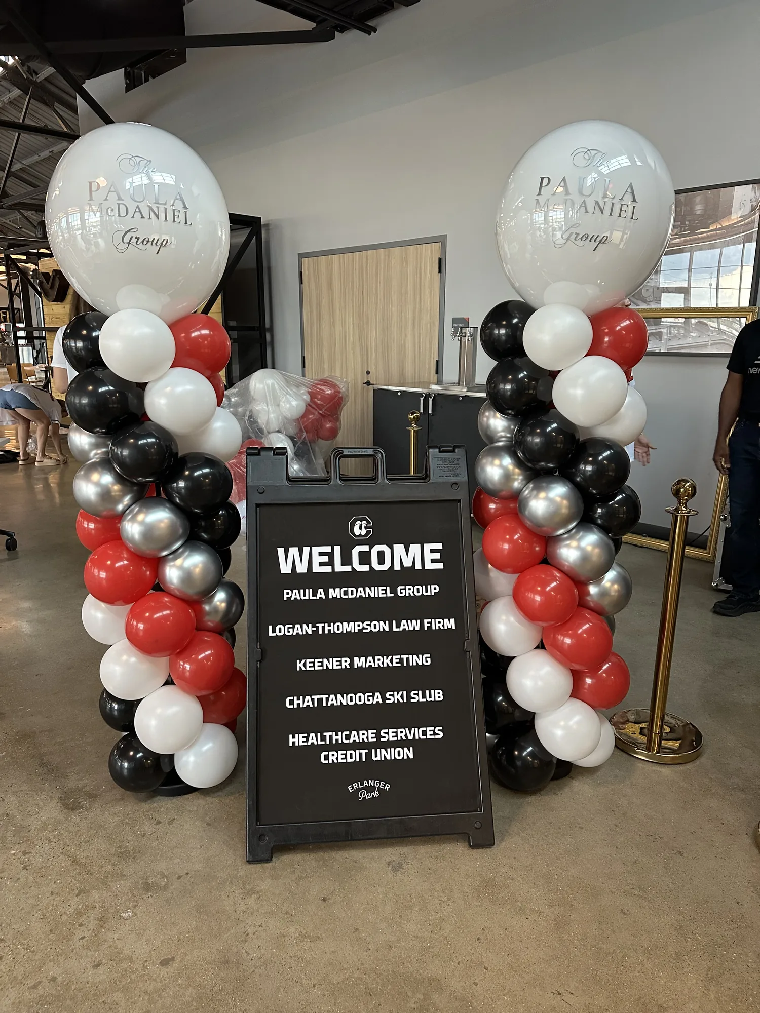 Corporate event styling by The Party Project Chattanooga