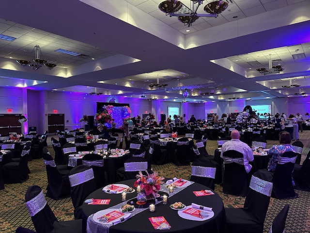 Balloon garland and event decoration by The Party Project - Chattanooga, TN