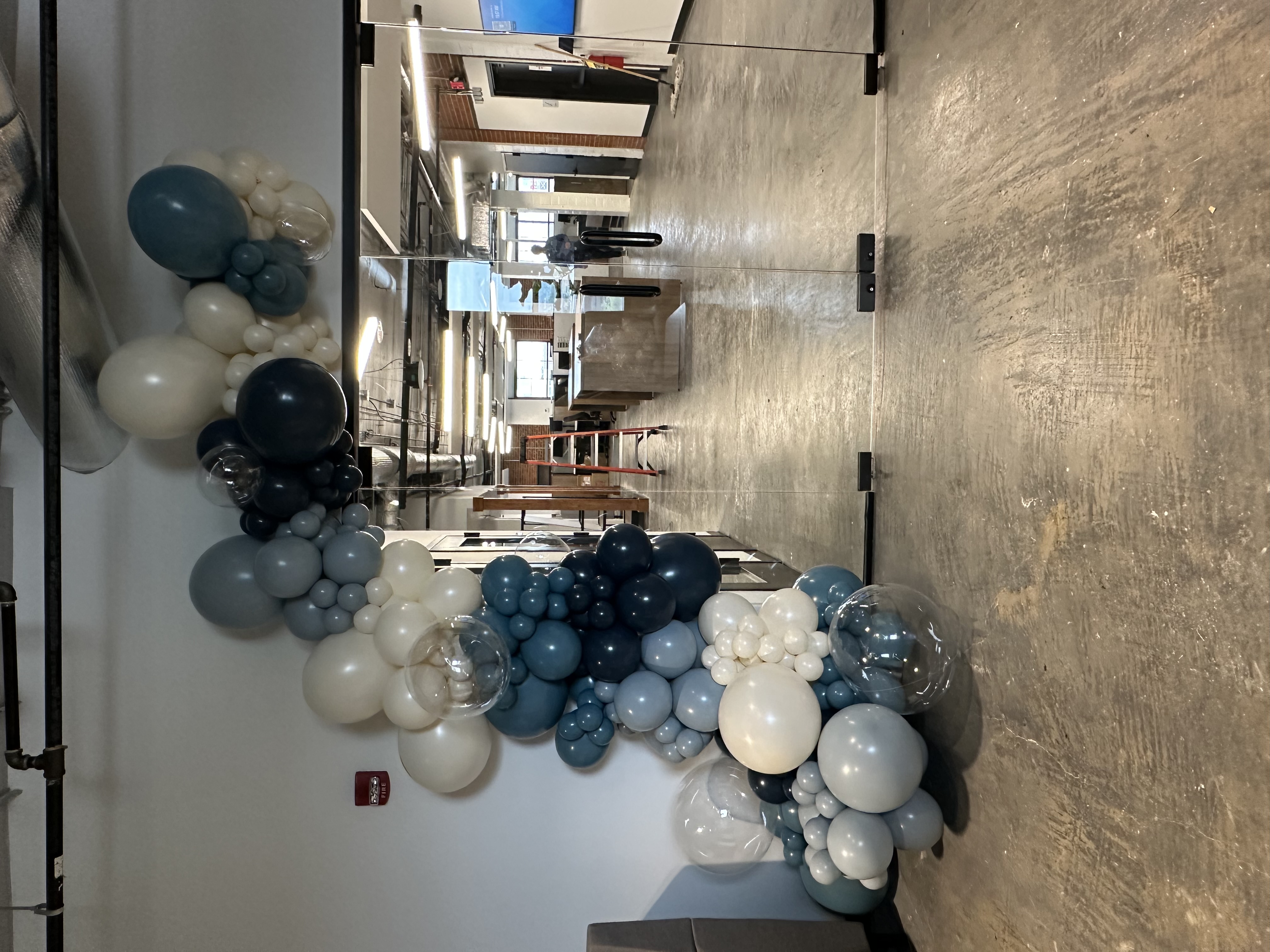 Balloon garland and event decoration by The Party Project - Chattanooga, TN