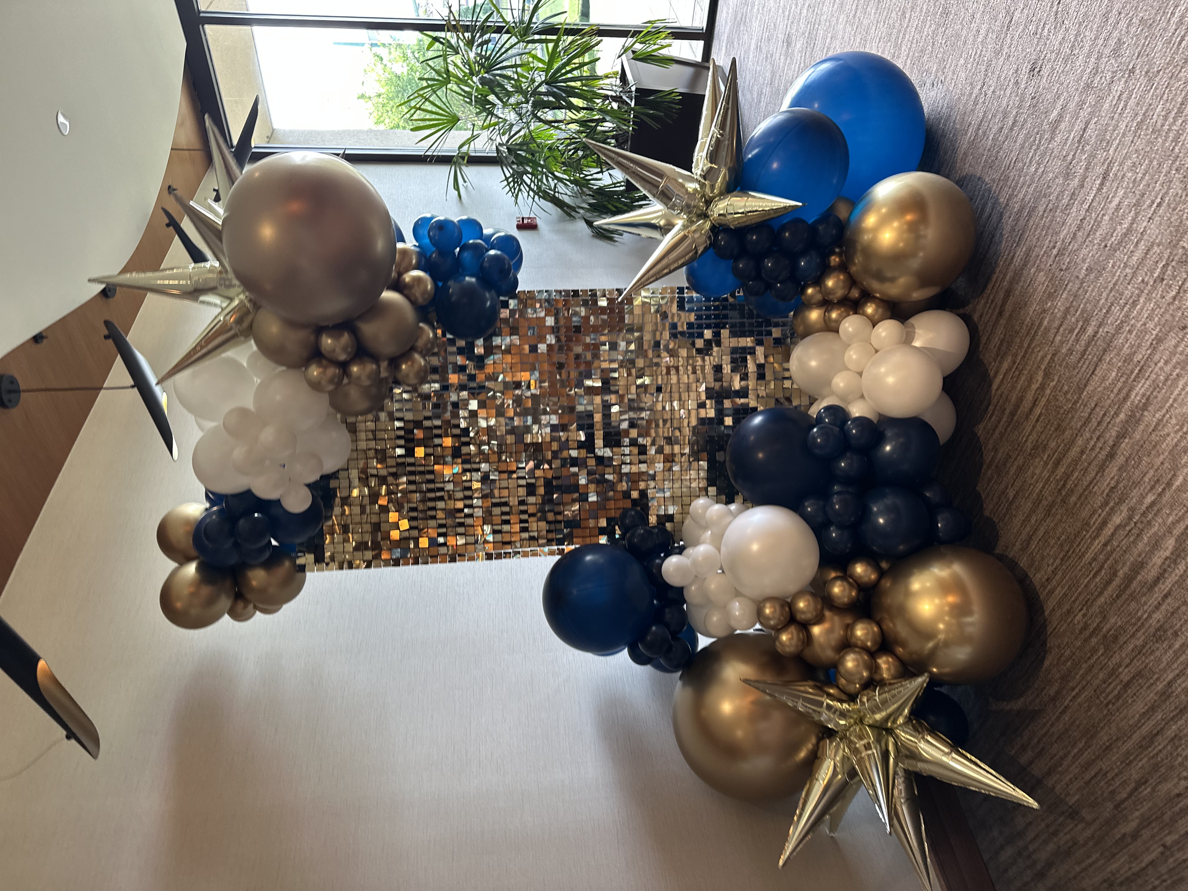 Balloon garland and event decoration by The Party Project - Chattanooga, TN