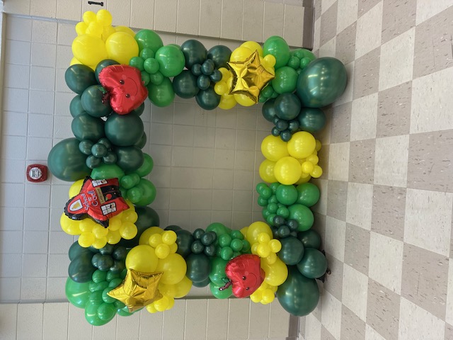 Balloon garland and event decoration by The Party Project - Chattanooga, TN