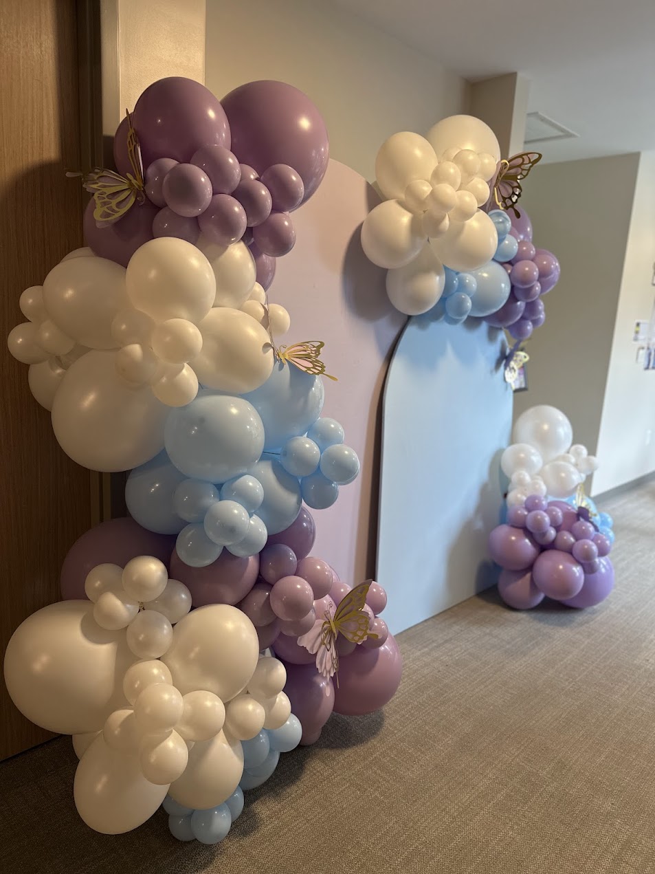 Balloon garland and event decoration by The Party Project - Chattanooga, TN