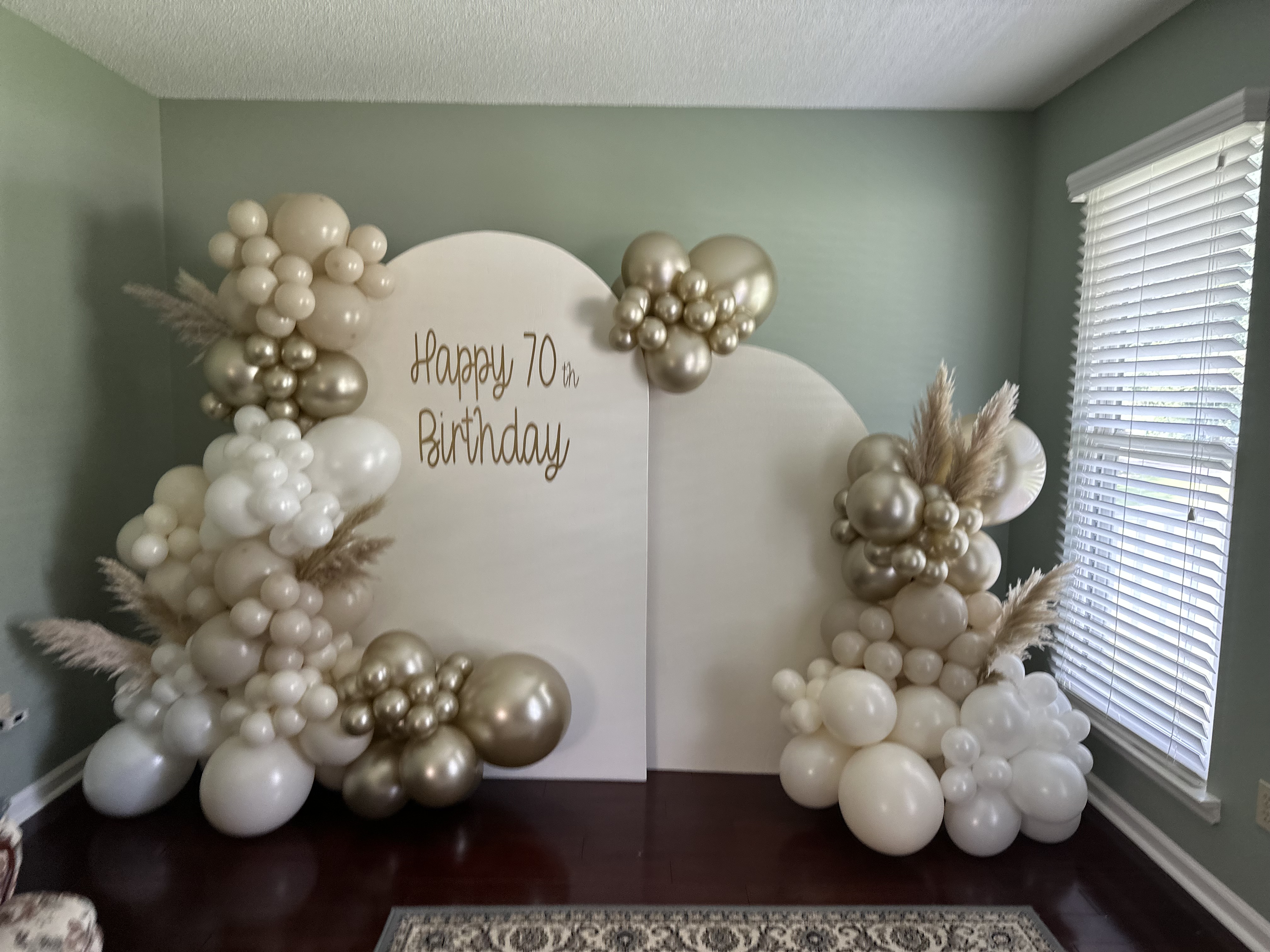 Balloon garland and event decoration by The Party Project - Chattanooga, TN