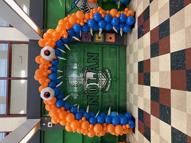 Balloon garland and event decoration by The Party Project - Chattanooga, TN