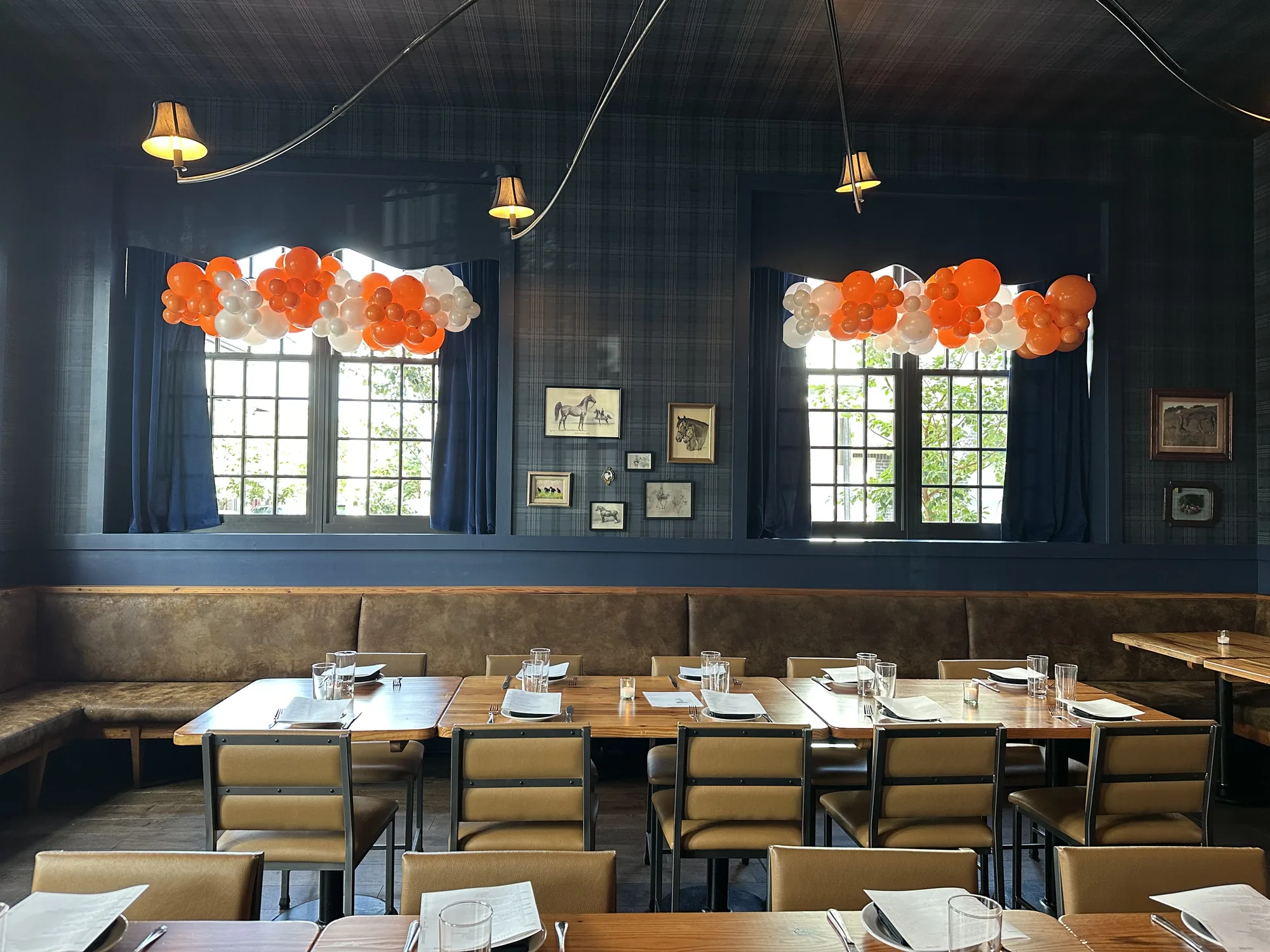 Balloon garland and event decoration by The Party Project - Chattanooga, TN