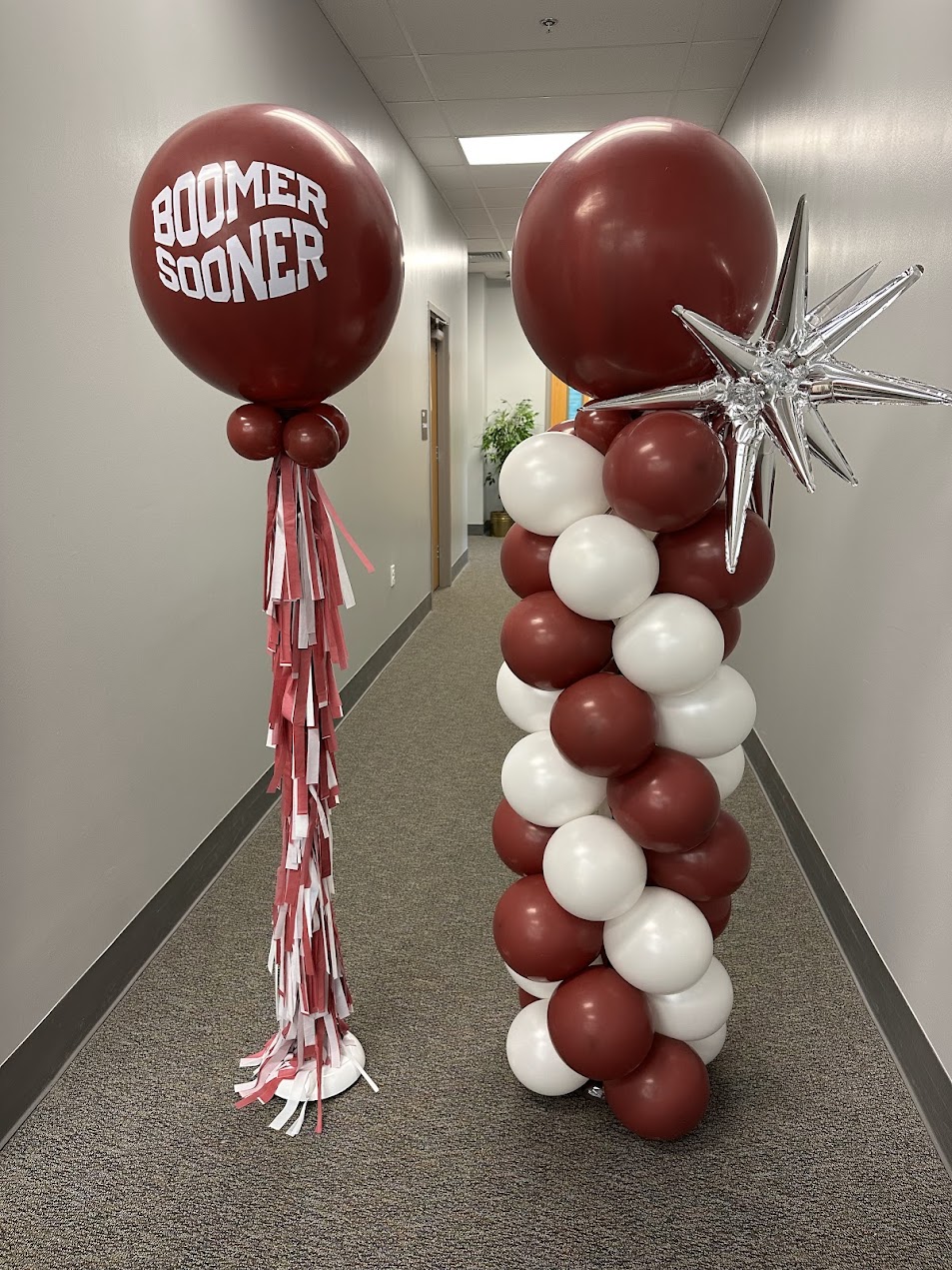 Balloon garland and event decoration by The Party Project - Chattanooga, TN