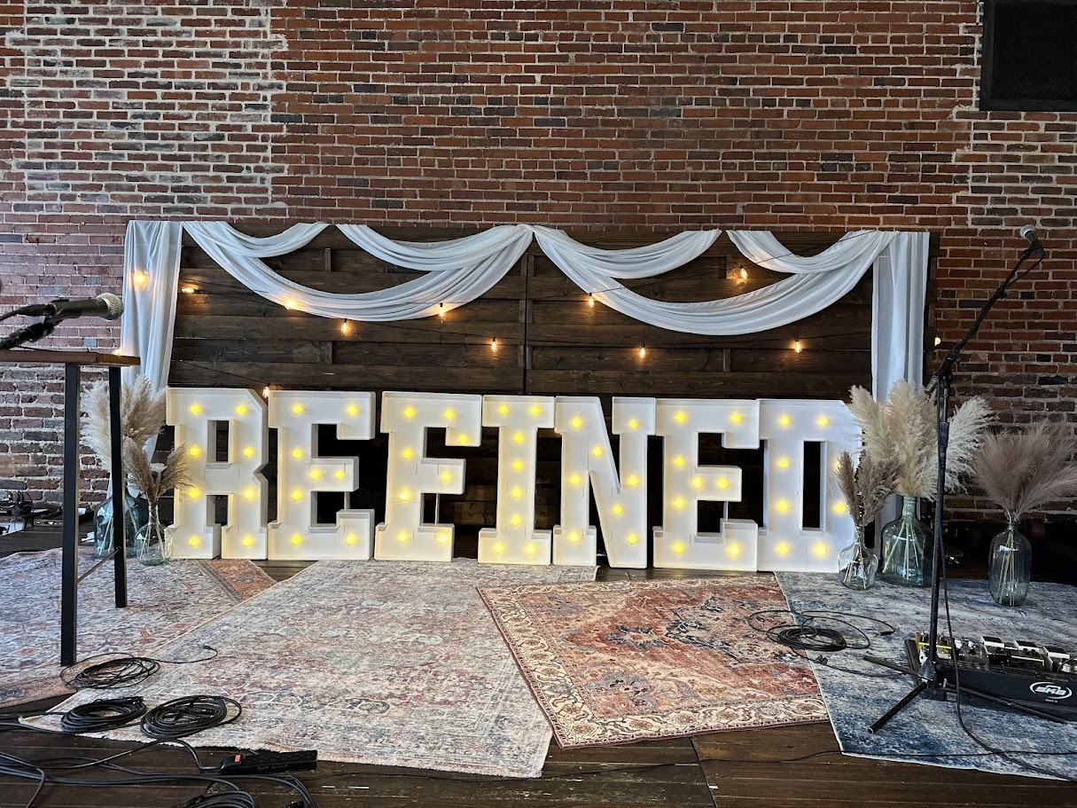 Corporate event styling by The Party Project Chattanooga