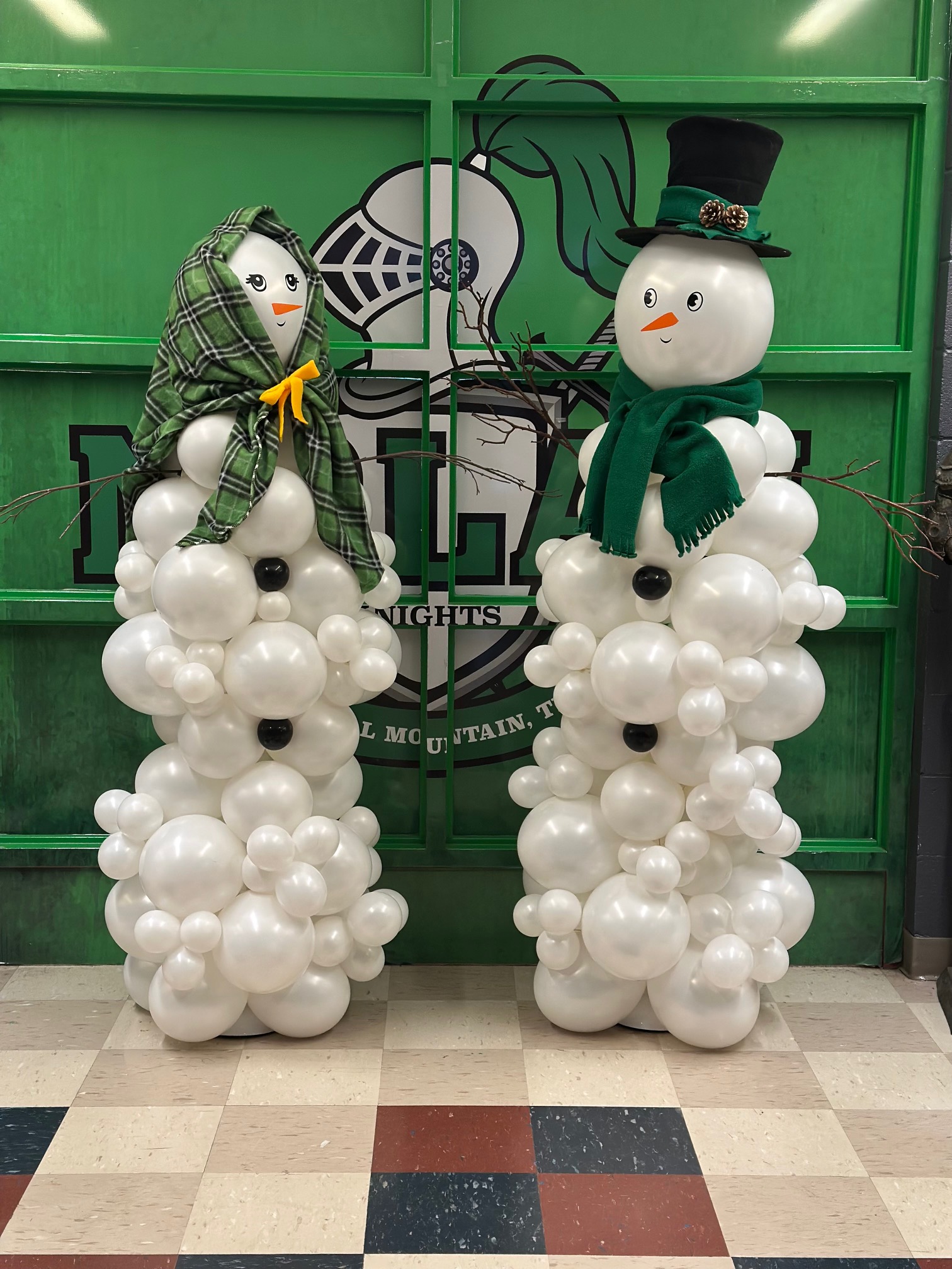 Balloon garland and event decoration by The Party Project - Chattanooga, TN