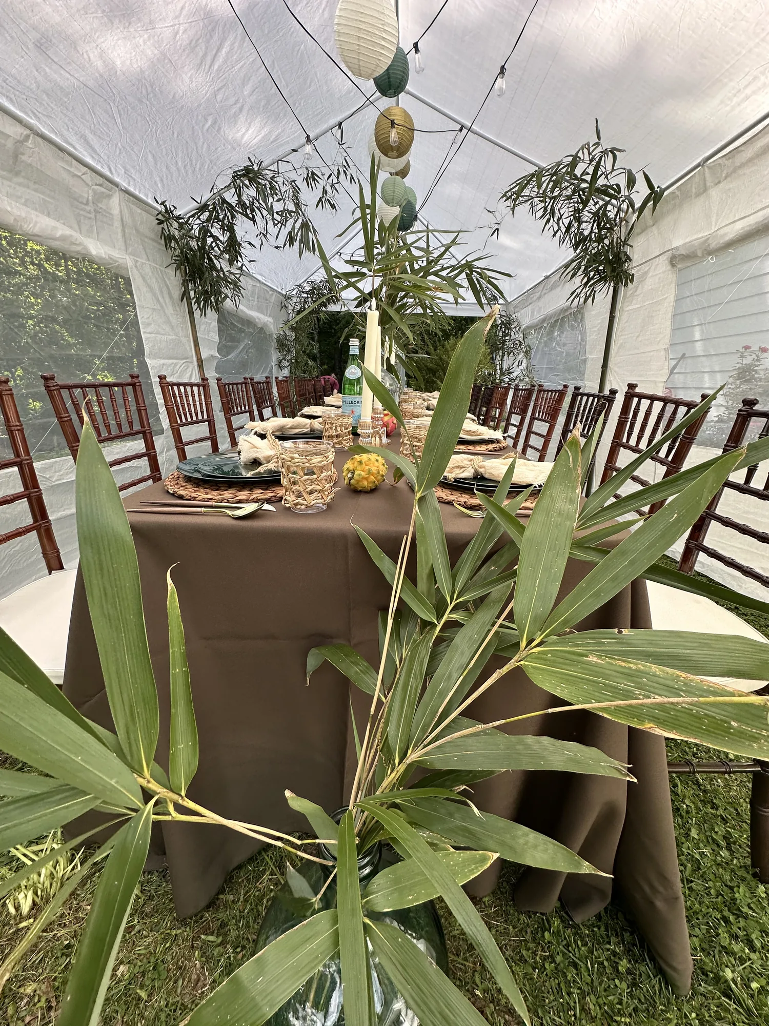 Balloon garland and event decoration by The Party Project - Chattanooga, TN