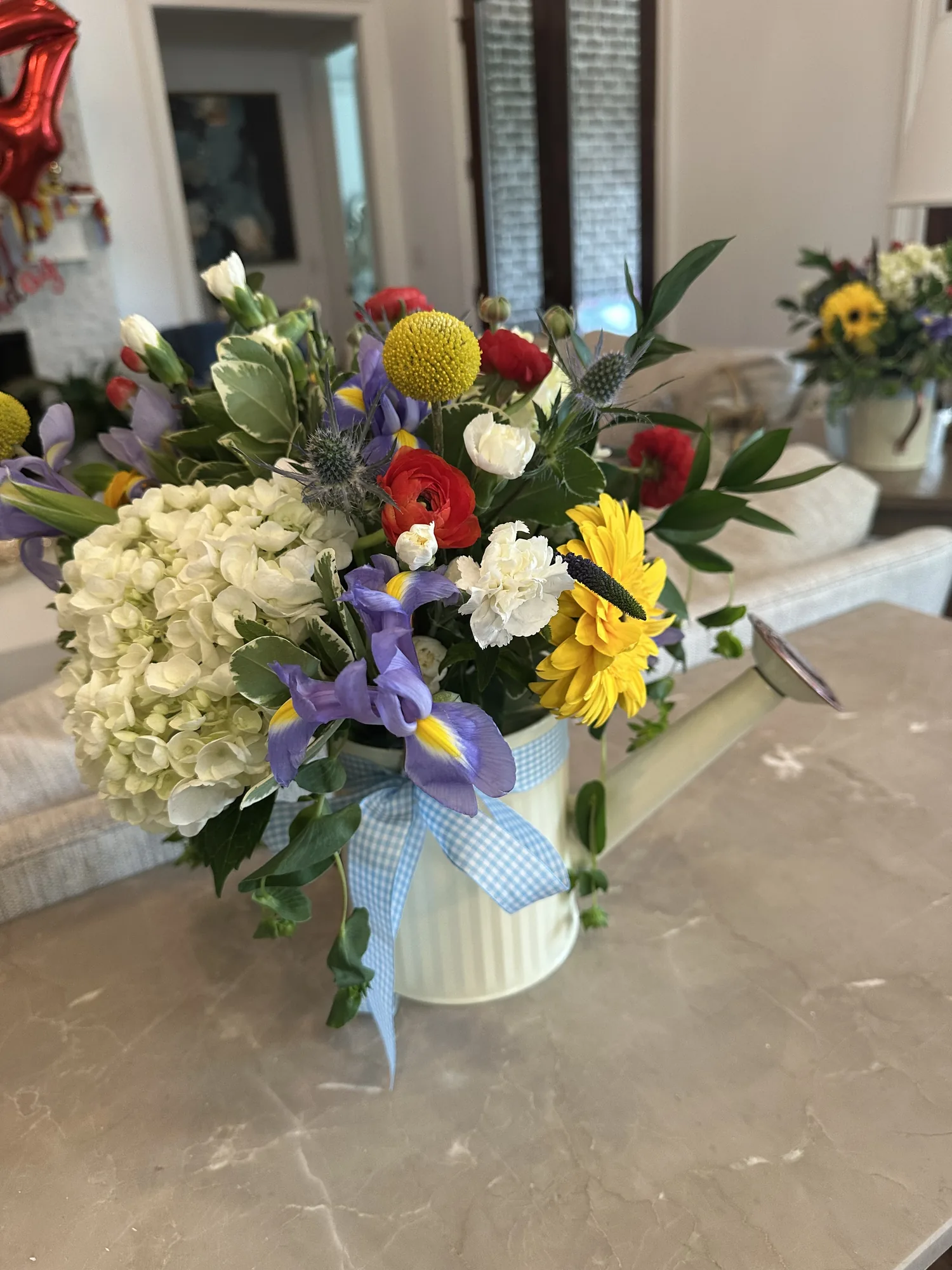 Balloon garland and event decoration by The Party Project - Chattanooga, TN