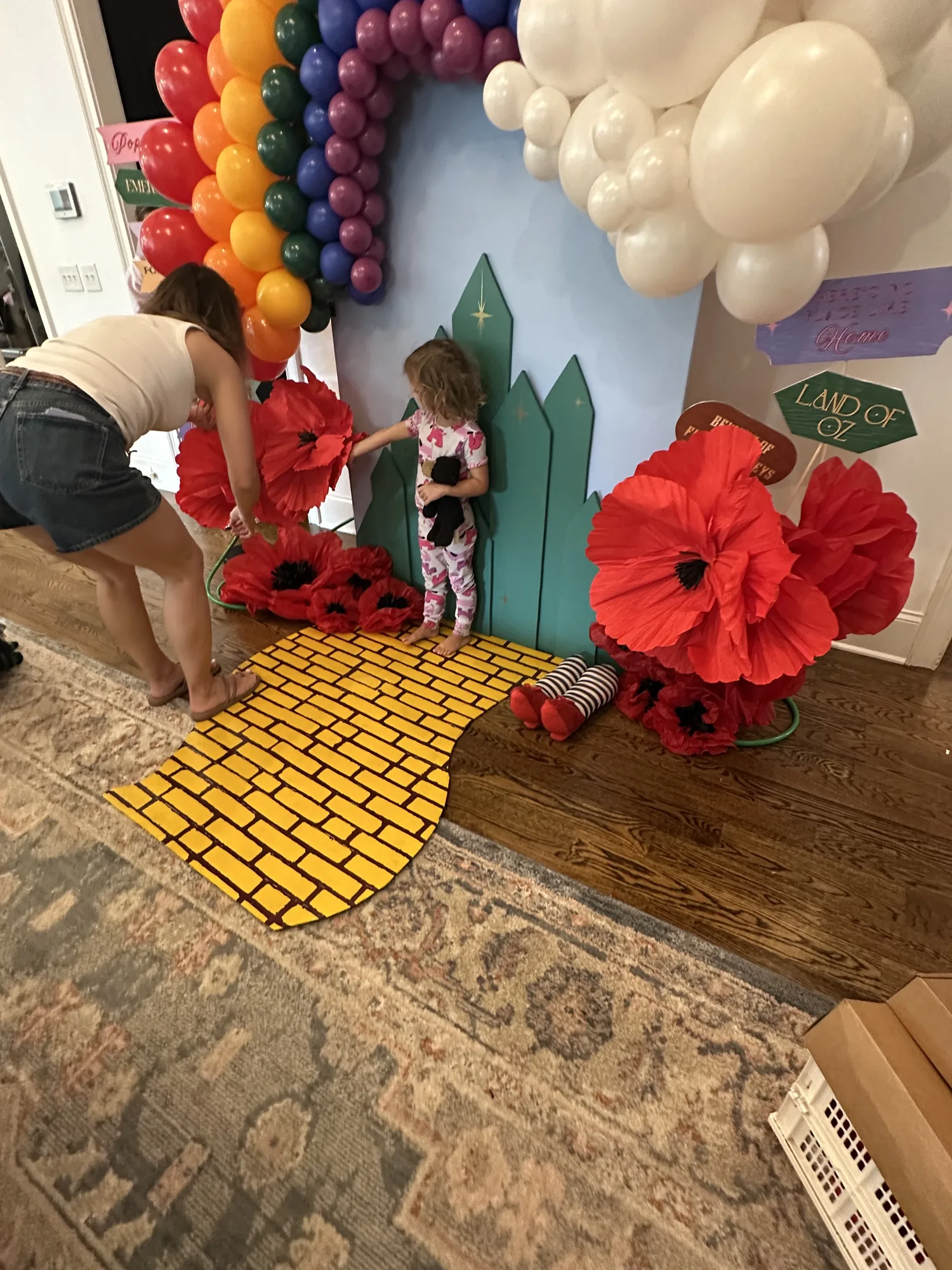 Balloon garland and event decoration by The Party Project - Chattanooga, TN