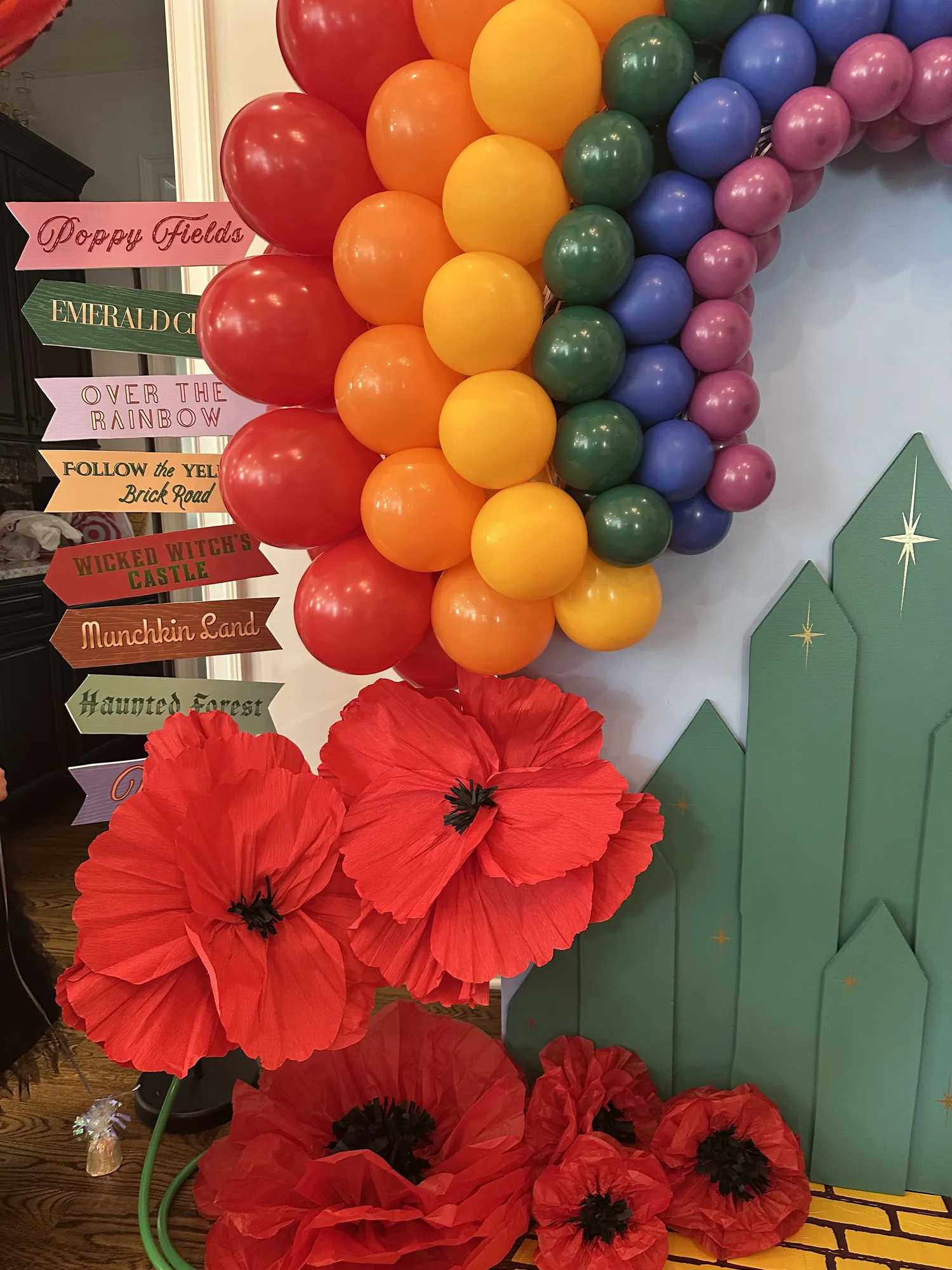 Balloon garland and event decoration by The Party Project - Chattanooga, TN